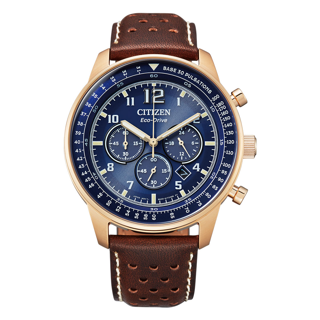 Citizen Eco-Drive Gents Watch Blue Dial - CA4503-18L