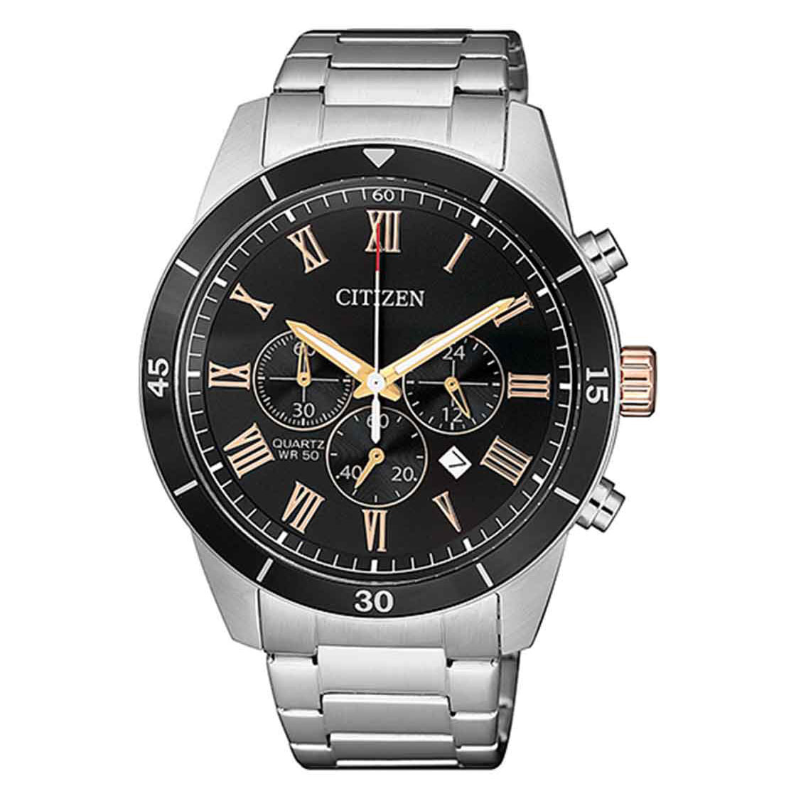 Citizen Quartz Gents Watch Grey Dial - AN8168-51H