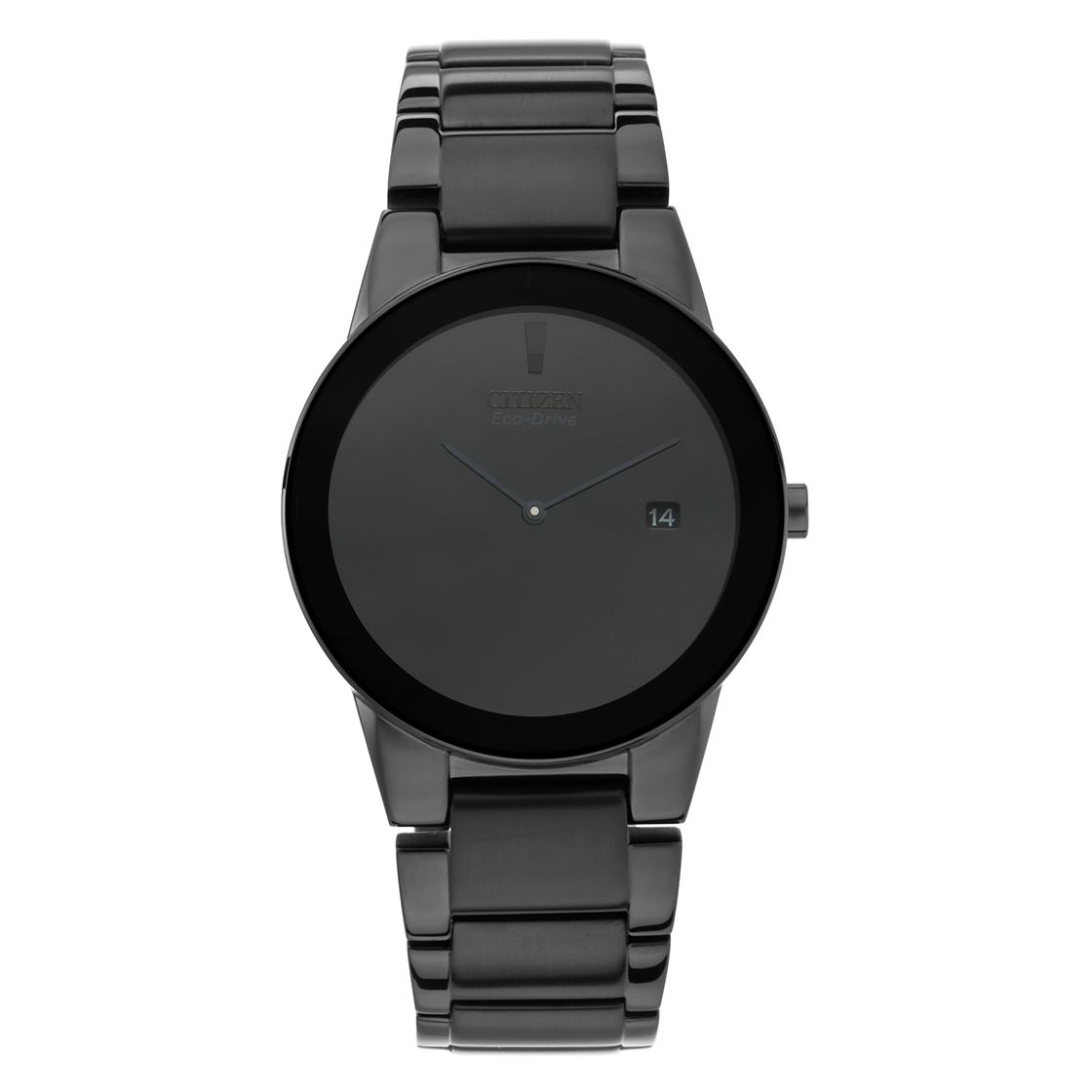 Citizen Eco-Drive Gents Watch Black Dial - AU1065-58E