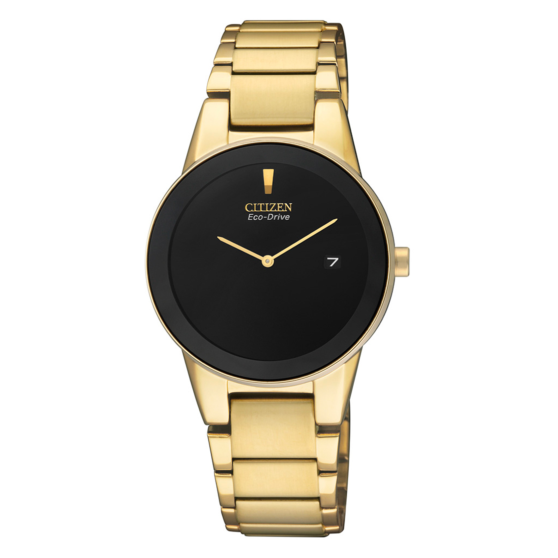 Citizen Eco-Drive Ladies Watch Black Dial - GA1052-55E